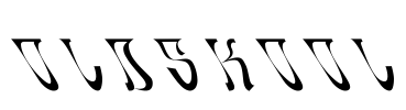 Oldskool Font Image
