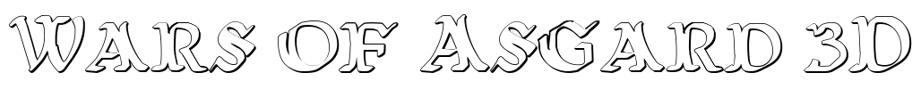 Wars of Asgard 3D