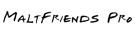 MaltFriends Pro Font Image