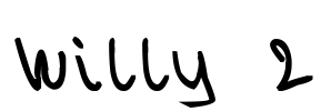 Willy 2 Font Image