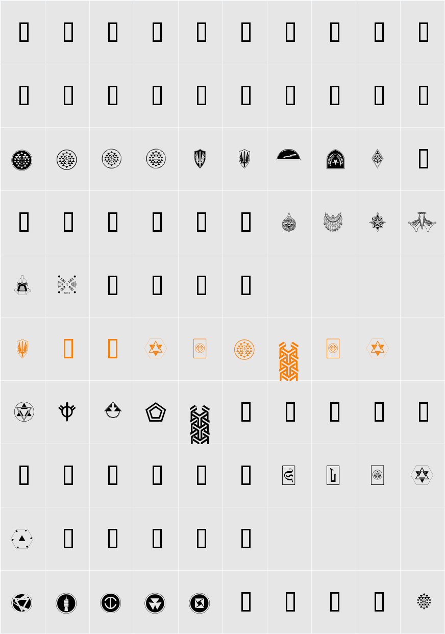 GalacticaBats Character Map