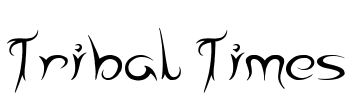 Tribal Times Font Image