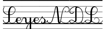 SeyesNDL Font Image