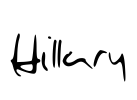 Hillary Font Image