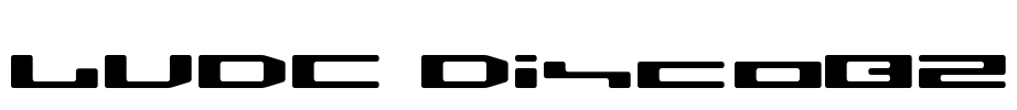 LVDC Disco02 Font Image