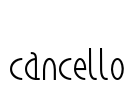cancello Font Image