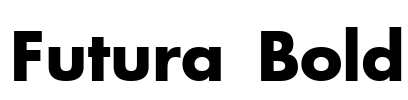 Futura Bold