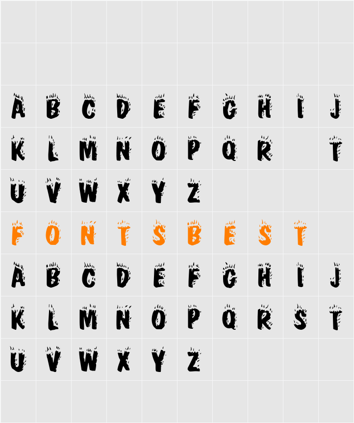 Blaze Character Map