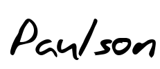 Paulson Font Image