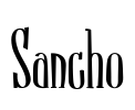Sancho Font Image