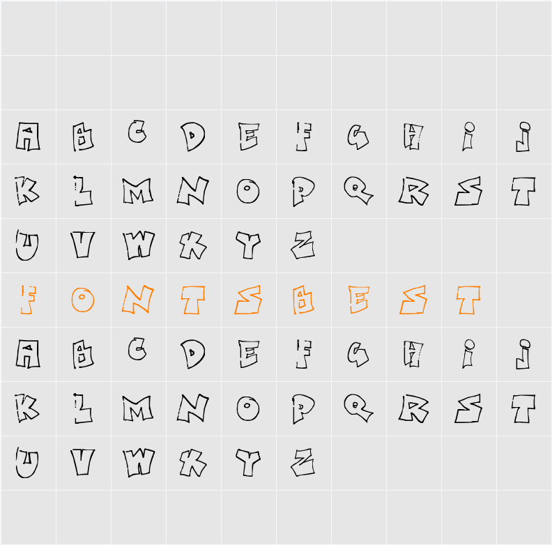 Bored Schoolboy Character Map