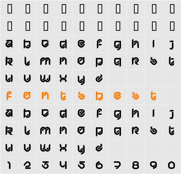 HYPD BD Bardust Character Map