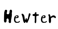Hewter Font Image