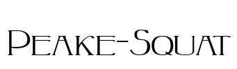 Peake-Squat
