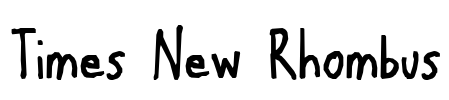 Times New Rhombus