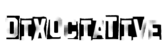 Dixociative Font Image