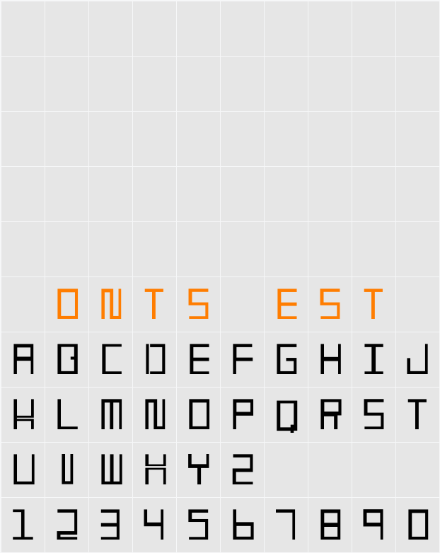 486 Character Map