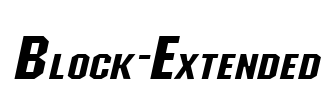 Block-Extended