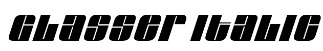 Glasser Italic