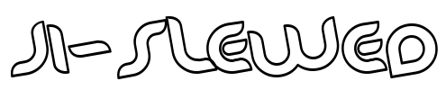JI-Slewed Font Image