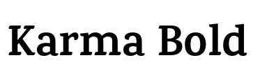 Karma Bold