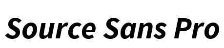 Source Sans Pro Font Image