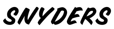 Snyders Font Image