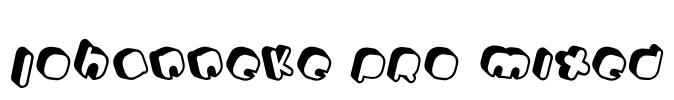 Johanneke Pro Mixed Font Image