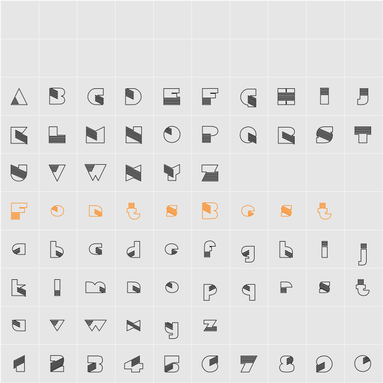 Sinaloa Hollow Character Map