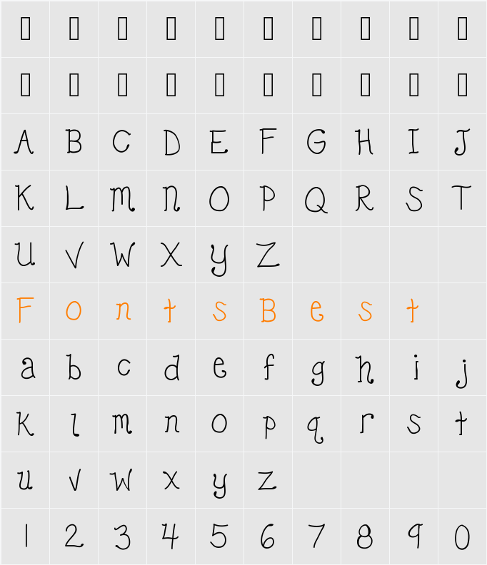 KBhearmeplay Character Map