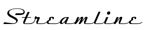 Streamline Font Image