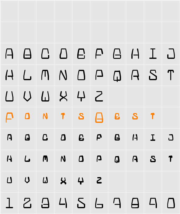 La Chim de 23:50 Character Map