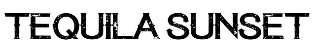 Tequila Sunset Font Image