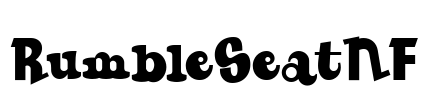 RumbleSeatNF Font Image