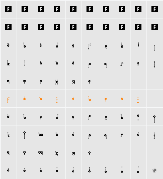 cherry bomb Character Map