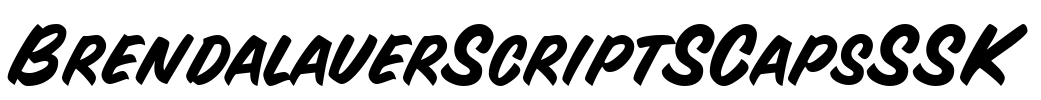 BrendalauerScriptSCapsSSK