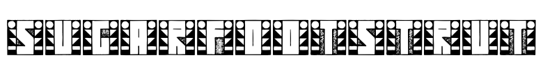 SugarFootStrut Font Image