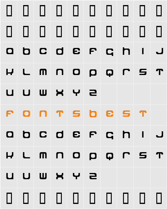 dipdop Character Map