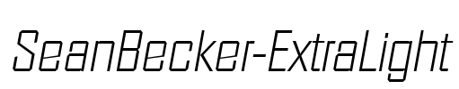 SeanBecker-ExtraLight
