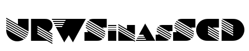 URWSinasSCD Font Image