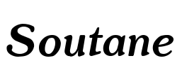 Soutane Font Image