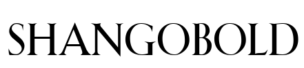 ShangoBold Font Image