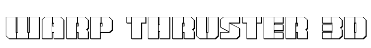 Warp Thruster 3D