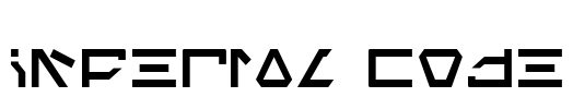 Imperial Code Font Image
