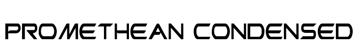 Promethean Condensed Font Image