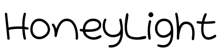 HoneyLight Font Image
