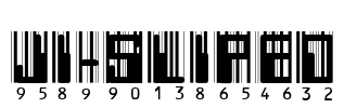 JI-Sliped Font Image
