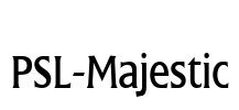 PSL-Majestic Font Image
