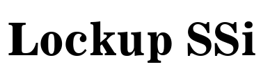 Lockup SSi Font Image