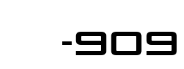 TR-909 Font Image